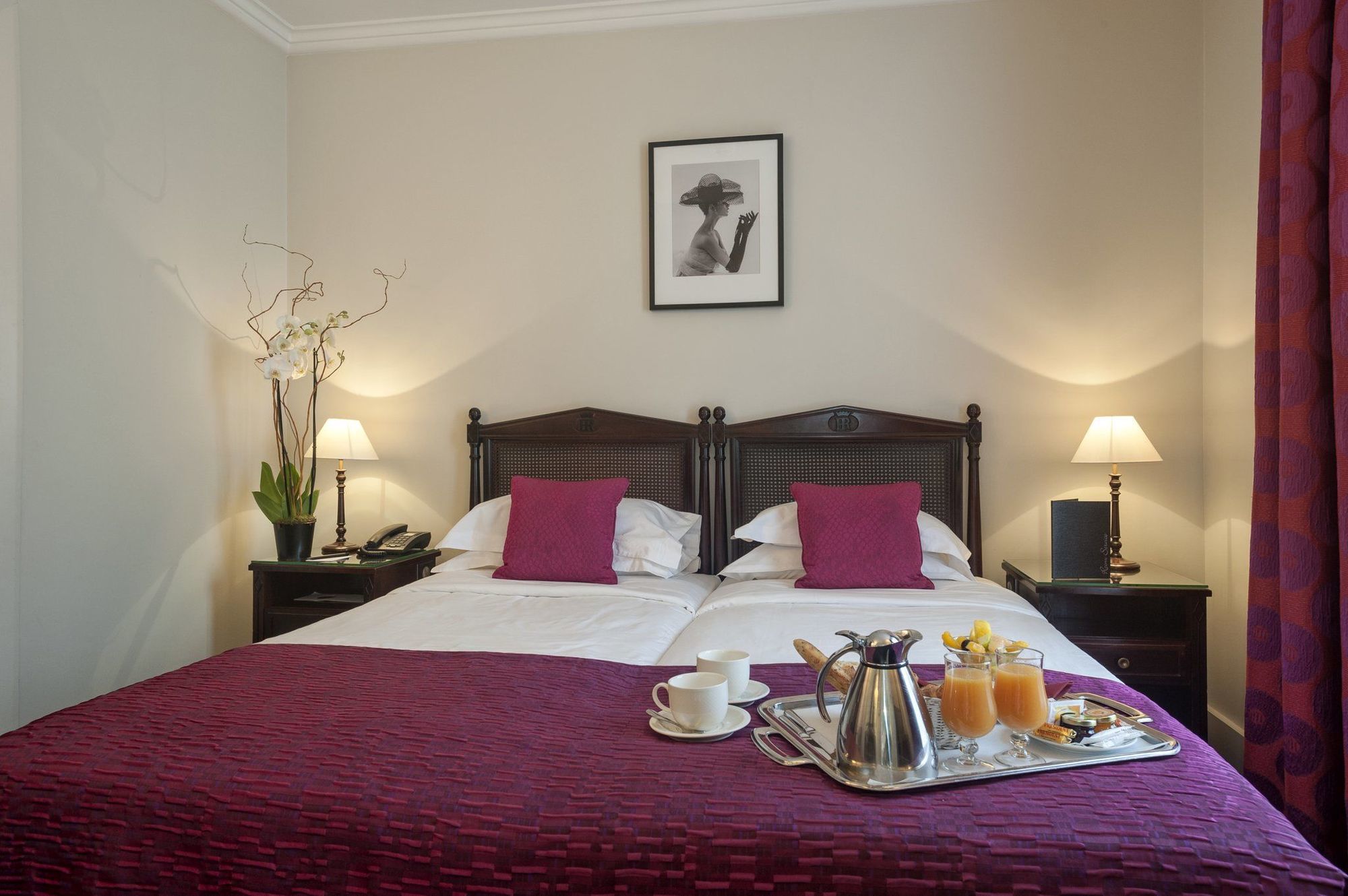 Hotel Royal Saint Honore Paris Louvre Pokoj fotografie