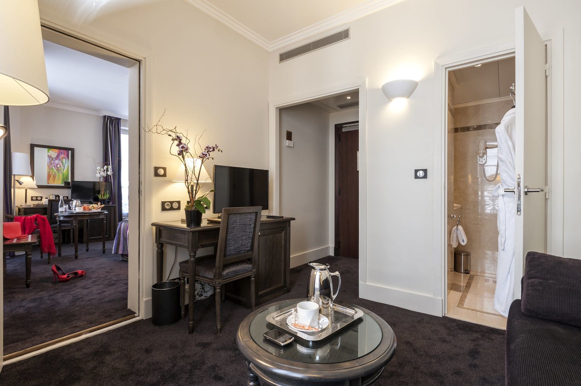 Hotel Royal Saint Honore Paris Louvre Pokoj fotografie